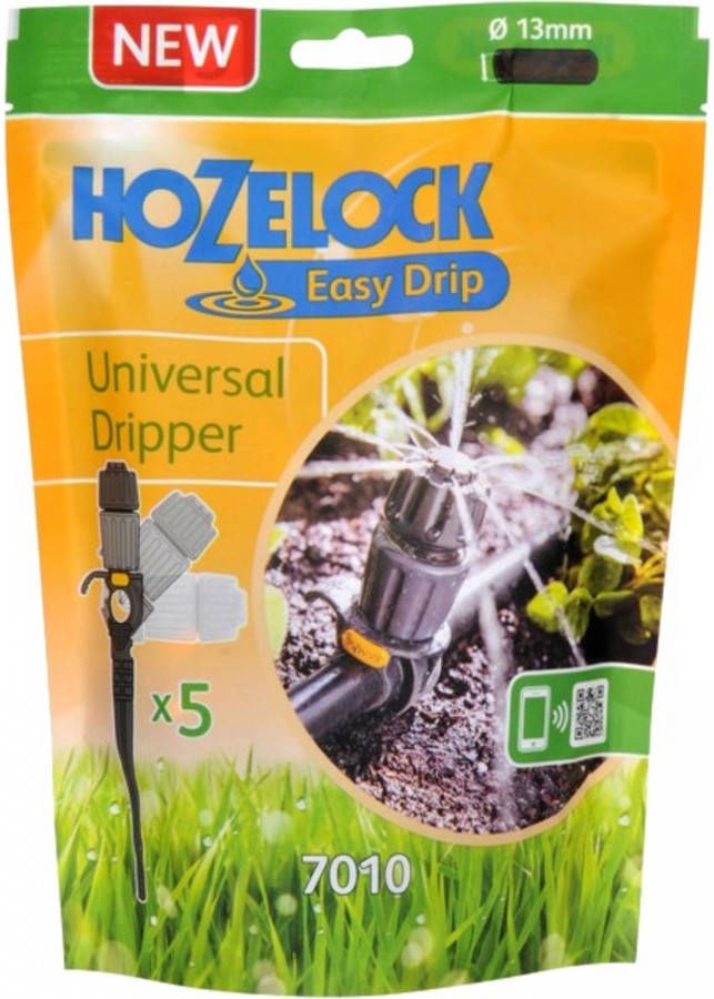 Hozelock 7010 0000 Easy Drip Universele Sproeier 5st Tafelkleedkopen Be